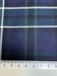 SK5536-GR 经典款 日本产 真丝羊毛弹力格纹 绿色[面料] 其他图片