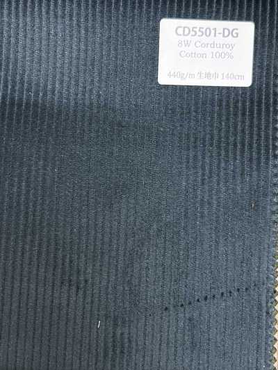 CD5501-DG 8W灯芯绒 C100 深绿色