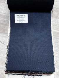 MH2401-BL 经典 日本产 羊毛马海毛精纺呢（Tonic风格） 蓝色[面料] 其他图片