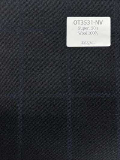 OT3531-NV 经典款 日本国产 Super120's W100 海军蓝