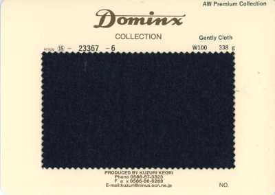 23367-6 常规 GentlyCloth 100%羊毛 DOMINX 高级系列 藏青色