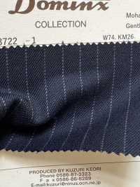23722-1 经典款 Mohair Twill Gently Cloth DOMINX 高级系列 黑色[面料] 葛根毛织物（DOMINX） 其他图片