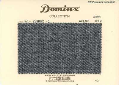 23800C-1 经典夹克 100%羊毛 DOMINX 高级系列 灰色