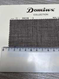 24118-1 经典款 夹克＆衬衫 100%羊毛 DOMINX（多明克斯）高级系列 棕色[面料] 葛根毛织物（DOMINX） 其他图片