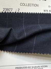 23977-2 经典 Kid mohair DOMINX 高级系列 宽条纹 炭灰[面料] 葛根毛织物（DOMINX） 其他图片