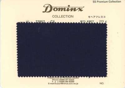 23952-C4 经典 轻薄法兰绒小山羊绒 DOMINX 高级系列 藏青色