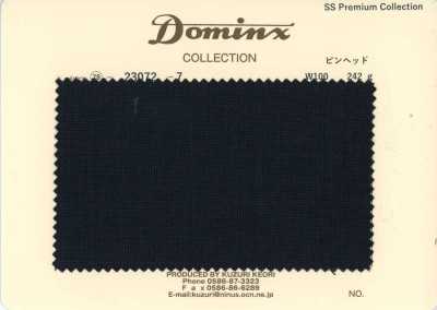 23072-7 经典款 针点纹 细羊驼毛 DOMINX 高级系列 炭灰色
