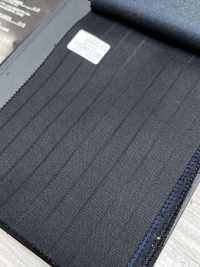 69580-17 26AW HERDREX【Silk & Wool】真丝羊毛 黑色 暗纹条纹[面料] 国岛株式会社 其他图片