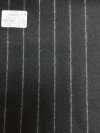 69582-13 26AW HERDREX【Tasmanian Flannel】真丝与羊毛 黑色条纹