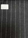 69582-41 26AW HERDREX【Tasmanian Flannel】真丝羊毛炭灰色条纹