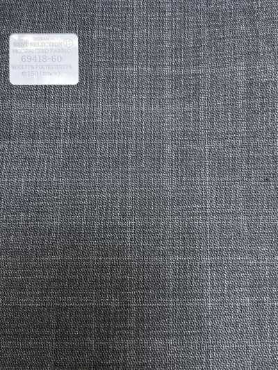69418-60 26AW BESTSELECTION 【MODERNIZED FABRIC】 现代化面料 中灰格纹