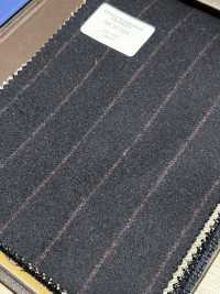 56CN5201 CANONICO ORIGINAL WOOLLEN FLANNEL 深藏青/红色 条纹[面料] 佳能 其他图片
