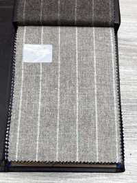 56CN5203 卡诺尼科 ORIGINAL WOOLLEN FLANNEL 米色/米白条纹[面料] 佳能 其他图片