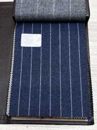 56CN5214 CANONICO(卡诺尼科) 法兰绒经典 蓝色条纹[面料] 佳能 其他图片