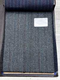 56CN5230 CANONICO(卡诺尼科) 21 MOULINE SAXONY 灰色/绿松石条纹[面料] 佳能 其他图片