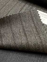 56CN5239 CANONICO（卡诺尼科）RWS TRADITIONAL WORSTED 21 灰/棕色条纹[面料] 佳能 其他图片