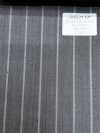 SK6521-GY 日本产 真丝羊毛弹力 灰色 条纹