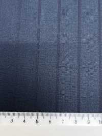 SK6521-GR 日本产 真丝羊毛弹力 绿色 条纹[面料] 细井商事株式会社 其他图片
