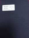 3ML4493 26AW 御幸面料 MIYUKI ESSENTIALS 弹力斜纹 海军蓝 条纹