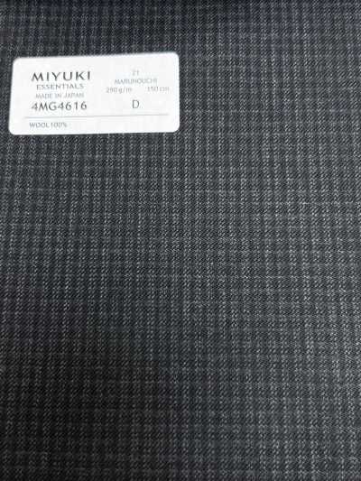 4MG4616 26AW MARUNOUCHI 斜纹 炭灰色 格纹