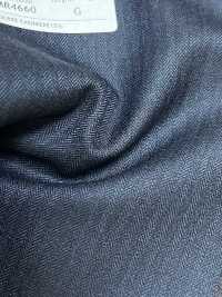 4MR4660 26AW Super100's × CASHIMERE 藏青色 条纹[面料] 美雪毛纺厂 其他图片