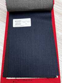 4MR4660 26AW Super100's × CASHIMERE 藏青色 条纹[面料] 美雪毛纺厂 其他图片