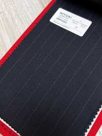 4MR4682 26AW Super100's × CASHIMERE 藏青色 条纹[面料] 美雪毛纺厂 其他图片