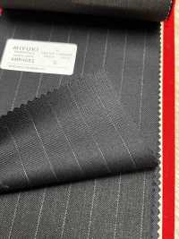4MR4682 26AW Super100's × CASHIMERE 藏青色 条纹[面料] 美雪毛纺厂 其他图片