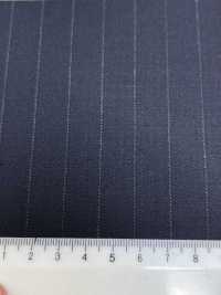 4MR4682 26AW Super100's × CASHIMERE 藏青色 条纹[面料] 美雪毛纺厂 其他图片