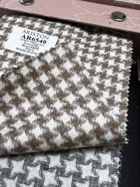 AR6540 ARISTON Super130's 米色 千鸟格[面料] 细井商事株式会社 其他图片