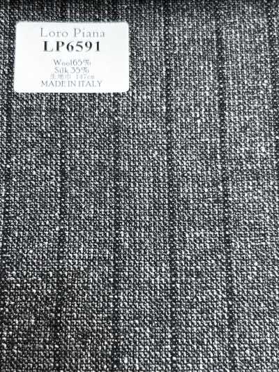 LP6591 Loro Piana 灰色条纹