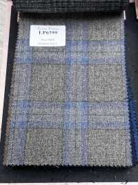 LP6599 Loro Piana 棕色×蓝色 格纹[面料] 细井商事株式会社 其他图片