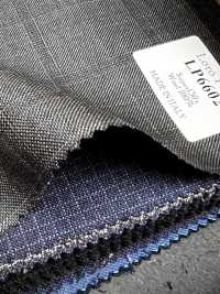 LP6602 Loro Piana Super130's 灰色 格纹[面料] 细井商事株式会社 其他图片