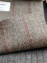 LP6607 Loro Piana 棕色×橙色 条纹[面料] 细井商事株式会社 其他图片