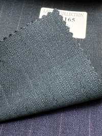 LV6165 LANVIN COLLECTION Super120's 蓝绿色 条纹[面料] 细井商事株式会社 其他图片