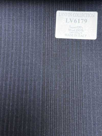 LV6179 LANVIN COLLECTION Super120's 深藏青 条纹