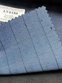 LV6180 LANVIN COLLECTION Super120's 蓝色条纹[面料] 细井商事株式会社 其他图片