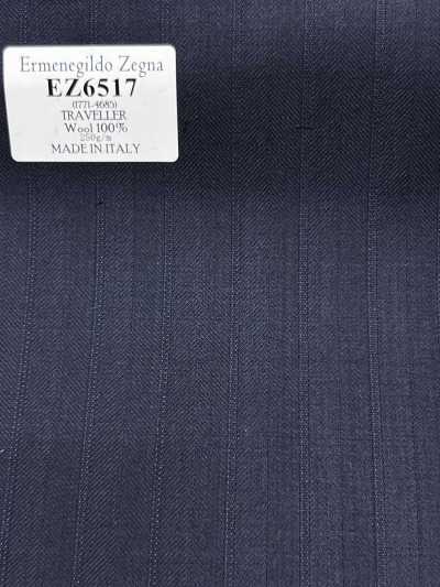 EZ6517 Ermenegildo Zegna TRAVELLER 海军蓝 条纹