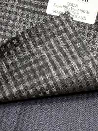 DM6148 DORMEUIL QUEEN Super100's 灰色 格纹[面料] 细井商事株式会社 其他图片