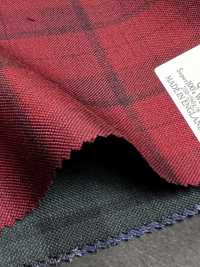 DM5137 DORMEUIL QUEEN Super100's 红色格纹[面料] 细井商事株式会社 其他图片
