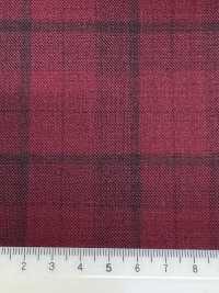 DM5137 DORMEUIL QUEEN Super100's 红色格纹[面料] 细井商事株式会社 其他图片