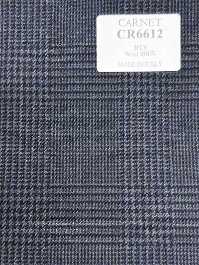 CR6612 CARNET 3PLY 海军蓝 格伦格纹