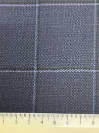 CR6615 CARNET 三股 海军蓝 格纹[面料] 细井商事株式会社 其他图片