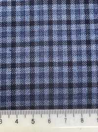 CR6618 CARNET saxe蓝 格纹[面料] 细井商事株式会社 其他图片
