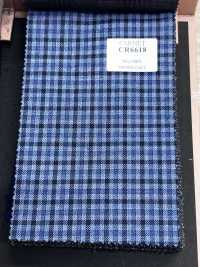 CR6618 CARNET saxe蓝 格纹[面料] 细井商事株式会社 其他图片