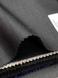 CN6572 CANONICO Super110's 黑色格纹[面料] 细井商事株式会社 其他图片