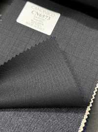 CN6573 CANONICO Super110's 深藏青 格纹[面料] 细井商事株式会社 其他图片