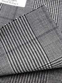 CN5571 CANONICO Super110's 浅灰×紫 格纹[面料] 细井商事株式会社 其他图片