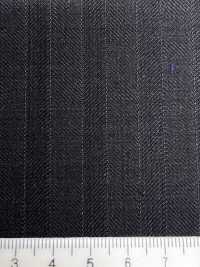 MR3593 MARZOTTO Super110's 黑 条纹[面料] 细井商事株式会社 其他图片