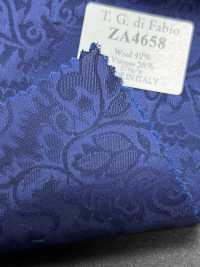 ZA4658 T.G.di Fabio 蓝色 佩斯利提花[面料] 细井商事株式会社 其他图片